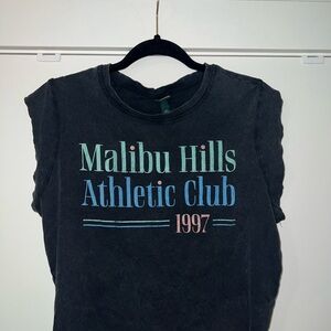 Wild Fable Black and Green Short Sleeve Muscle Tee, size XXL